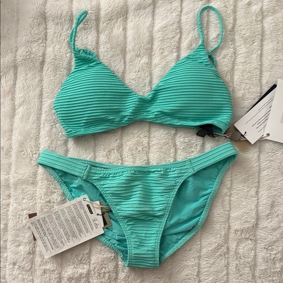 ViX Paula Hermanny Ribbed Mint Bikini Set | Size L | NWT $190 - Picture 4 of 4